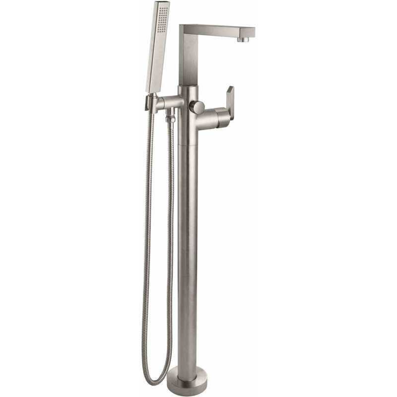 Morro Bay Tub Filler, Satin Nickel