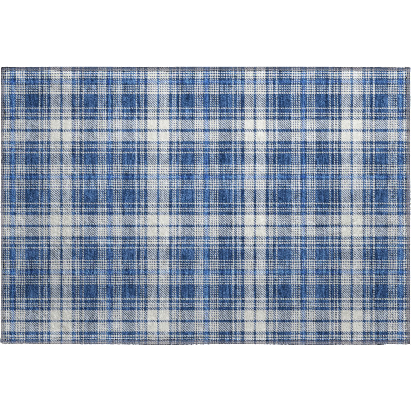 Tapis écossais Premium lavable à la machine Naglee AMF993, Rectangle 1 pi 8 po x 2 pi 6 po