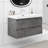 36 Inches Wall-Mounted Bathroom Vanity Set With Resin Integrated Top-23506377
