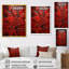 «Geometric Tile Ink Fusion», art mural abstrait-948162291-948162282