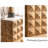 24.21" Brown Rectangular Solid Wood End Tables