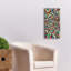 «Epic Graffiti», art abstrait 4 po par Rey Klimt, art mural sur toile, 12 po x 24 po