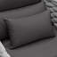 Ensemble de 4 chaises d'extérieur en osier avec coussins et coussins décoratifs Wicker-101960960-127275530