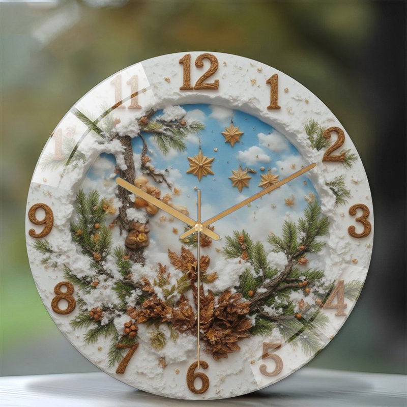 Horloge murale 12 po Winter