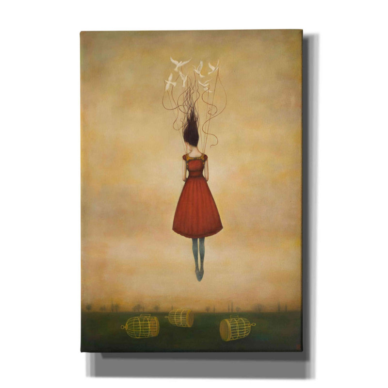 Martsen sur toile, H 18 po x l 26 po x P 0,75 po