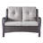 Tonry 53'' Wide Rectangle Wicker Patio Sofa with Cushions-1328368075-1328368078