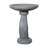 Nadim Concrete / Cement Pedestal Birdbath