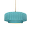 Luminaire suspendu tambour en céramique et en métal 1 lumière Gela-224782679-226086874-225933787