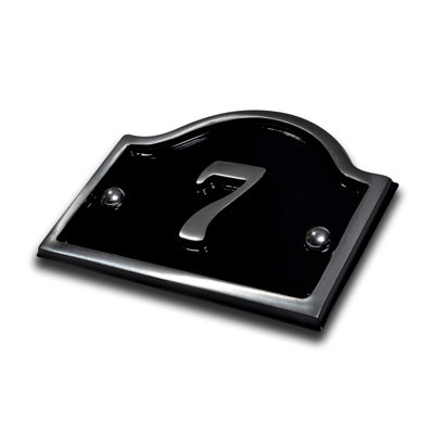 Jaclynn 11.5cm H Reflective Metal House Number