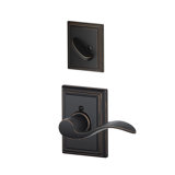 Addison Single Cylinder Interior Lever Set