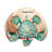 Novica Handmade Endearing Turtle Wood Catchall