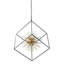 Lustre contemporain en métal Gulafsa