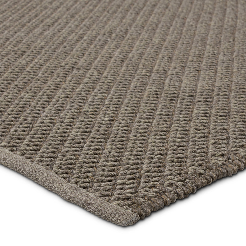 Area Rug in Gray, Runner 3' x 8'