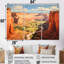Arizona Archangel Mountain View - Canyon, ensemble de décorations murales-497479559-497479673
