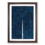 Contrails from the Airplane - Picture Frame Painting Print-56852905-56852904