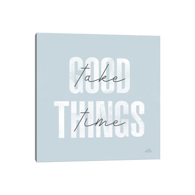 Morning Affirmations III 1 Piece Wrapped Canvas Wall Art