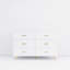 Commode blanche, commode haute brillance