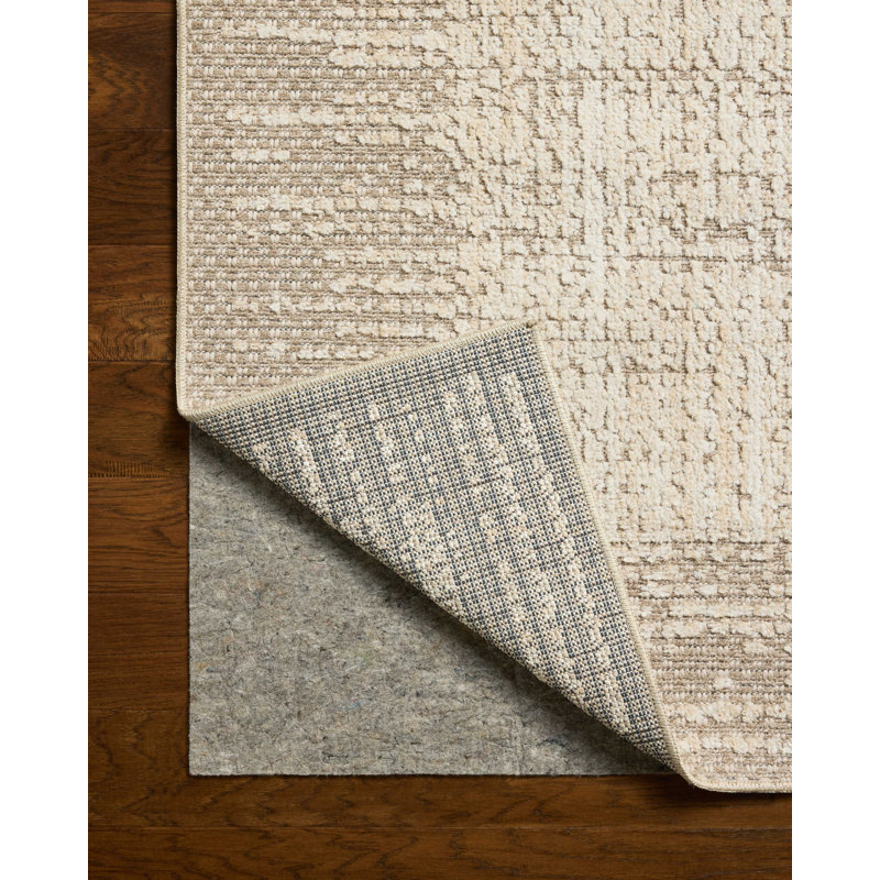 Amber Lewis x Loloi Bexley Natural / Taupe Area Rug, Rectangle 9' x 13'