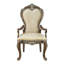 Chaise avec accoudoirs (ensemble de 2)