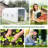 Greenhouse Kit For Gardens, 15' X 7' 7', Steel Construction, White, 6 Windows & Door, -Blocking Pe Material Walk-In Greenhouse, Large Outdoor Hot House With Frame, White. Better Plant Care