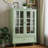 Cabinet with Double Glass Doors and Drawer-968531699