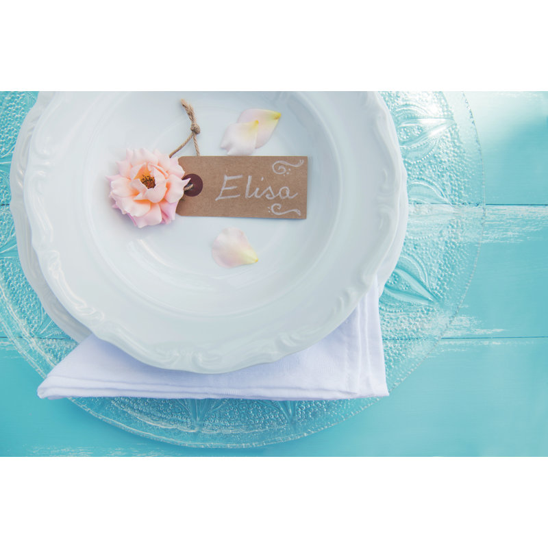 Mademoiselle Piece Porcelain Dinnerware Set - Service for 6
