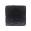 Table d'appoint Twist Shape, texture semblable au bois, couleur noire