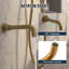 Système de douche complet à double fonction Calder avec valve brute-98287148