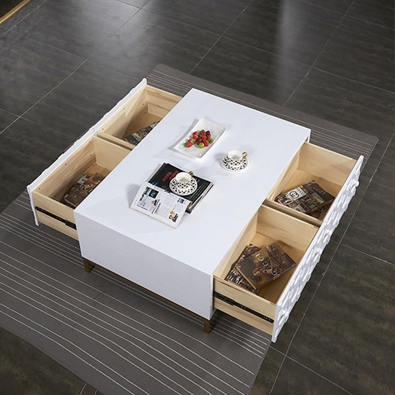 Une table basse avec une esthétique de qualité