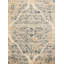 Ivory Machine-Made Polypropylene Distressed Bohemian Isabella Medallion Rug by , Durable and Stylish Area Rug for Adding a Bohemian Chic Touch to Your Living Room, Bedroom, Office, or Home Décor-1903029387