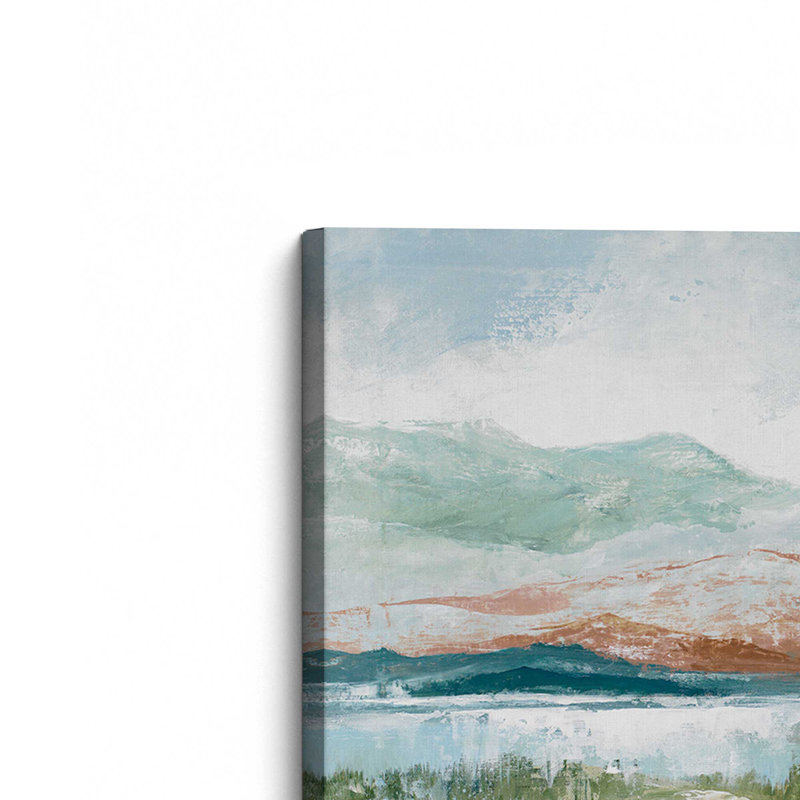Reproduction d'art sur toile Lakeside, H 40 po x l 60 po