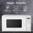 Farberware 0.9 Cu. Ft. 900 Watt Microwave Oven, White-118158714