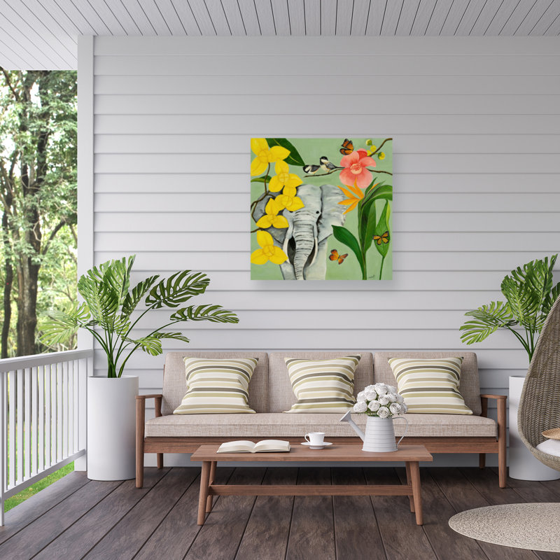«Bachelle Giant» sur impression sur toile, H 35 po x l 35 po