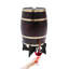 Baril de vin en bois de pin de 20 L / 5,28 gallons avec base et robinet, baril de vin de table rétro pour bar à domicile et réception-132063261