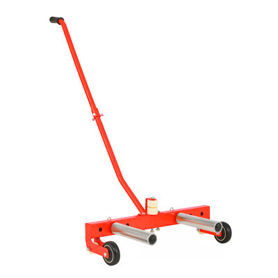 Adjustable tire cart, 330-pound rolling tire elevator, easy tire replacement.