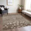 Tapis taupe Xhevrie intérieur / extérieur lavable à la machine-1752987577