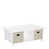 Blanc / taupe