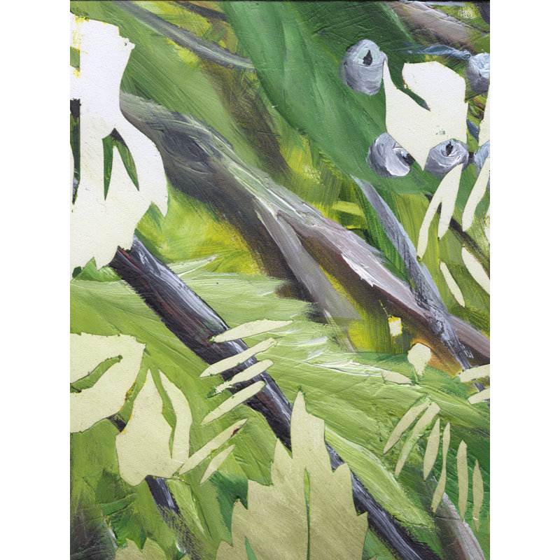 Panneau Johnny Creek # 5 par John Smither, H 21,25 po x l 17,25 po x P 0,875 po