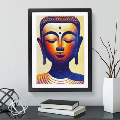 Majestic Buddha - Framed Print