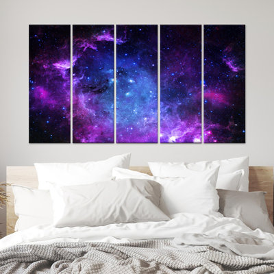 «Starry Sky Landscape», impression sur toile 5P