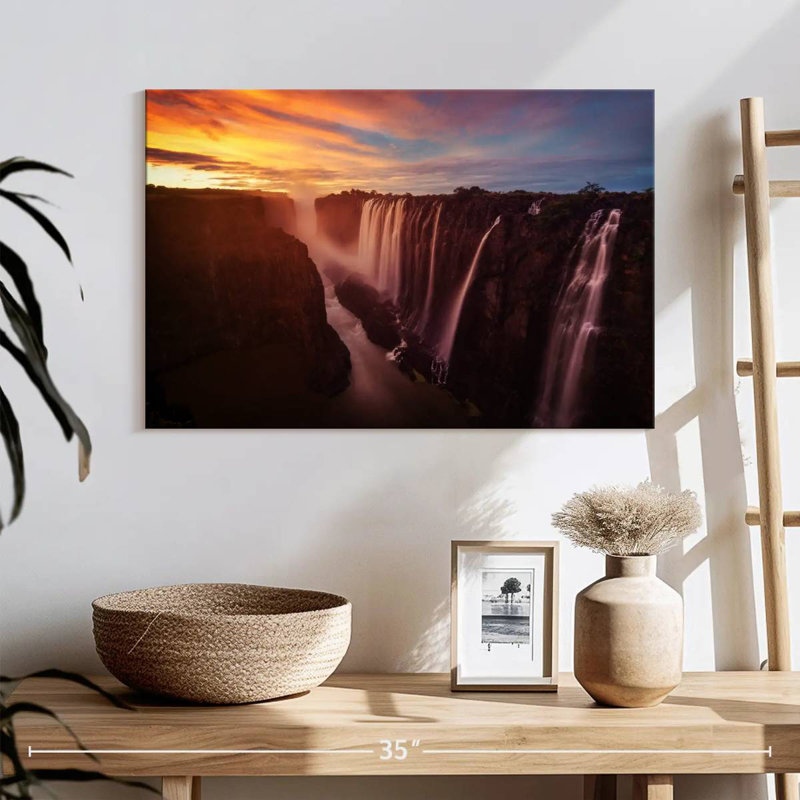Alvord Enchanting Victoria Falls, H 16 po x l 24 po