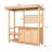 100% Natural Cedar Outdoor Kitchen Island