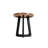 Round Solid Wood End Table