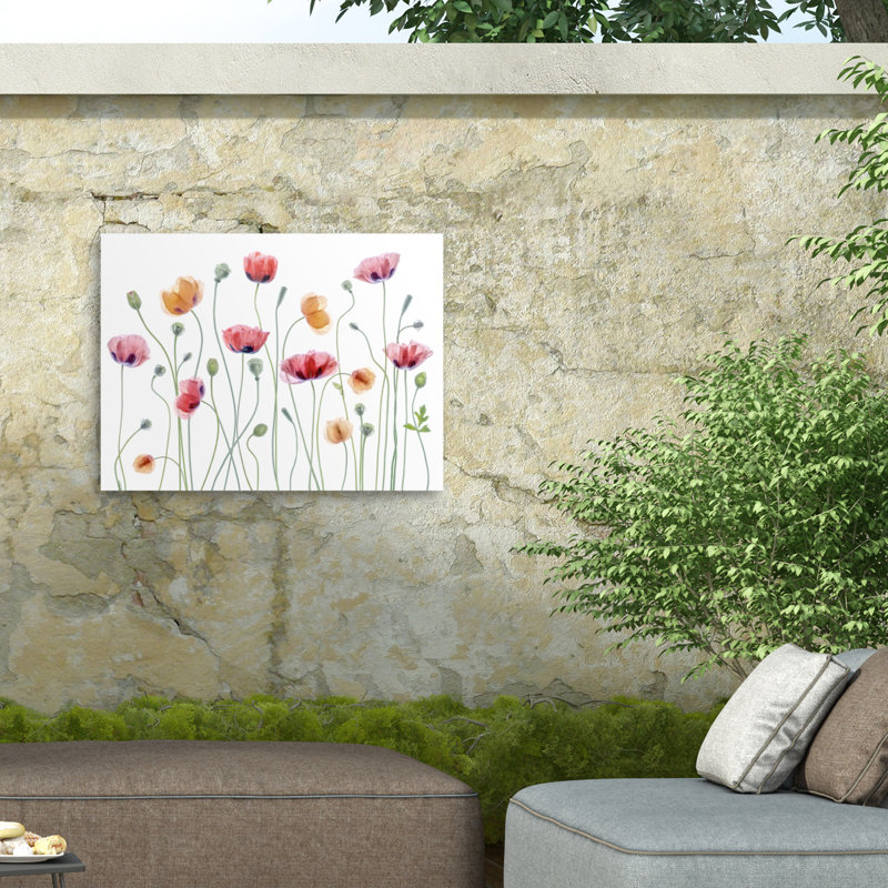 Toile d'extérieur Mandy Disher Pleshette, H 35 po x l 47 po x P 1,5 po