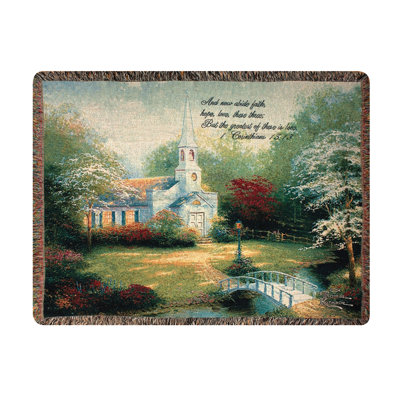 Jeté de chapelle manuel manuel avec tissage manuel Woodworkers & Weavers - 60 po x 50 po