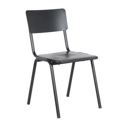 Chaise d'appoint empilable pour patio