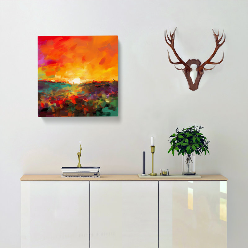 Sunset - Wrapped Canvas