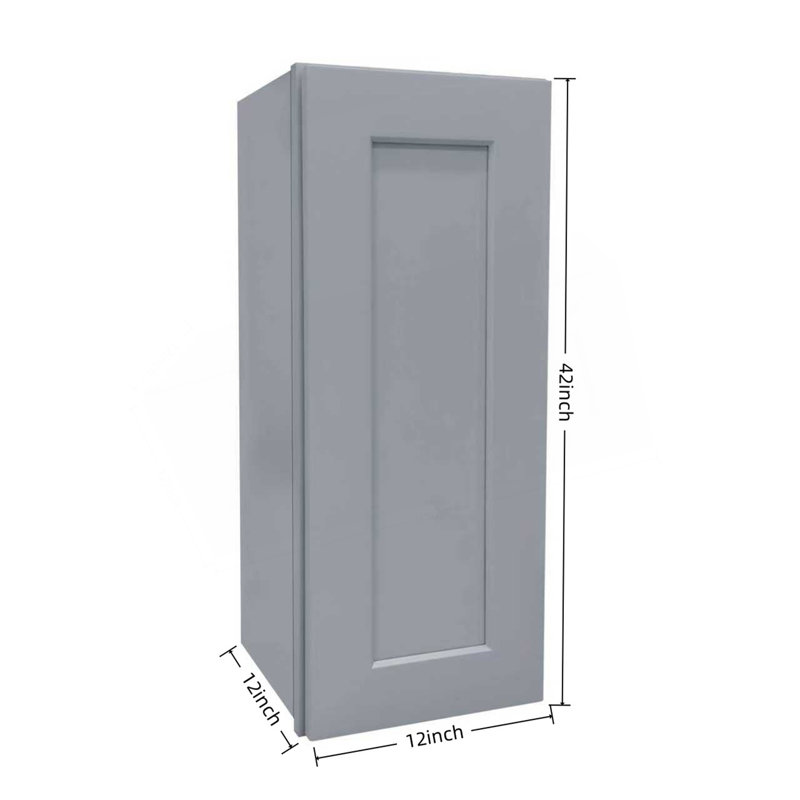 Armoire murale à 3 portes avec l 12 po x P 12 po x H 42 po, H 42,05 po x l 12,05 po x P 12,05 po