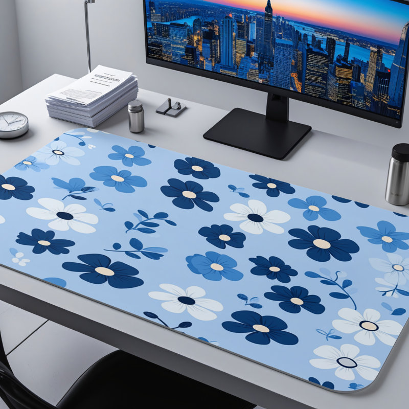 Polyester Desk Pad, 23.6x13.8