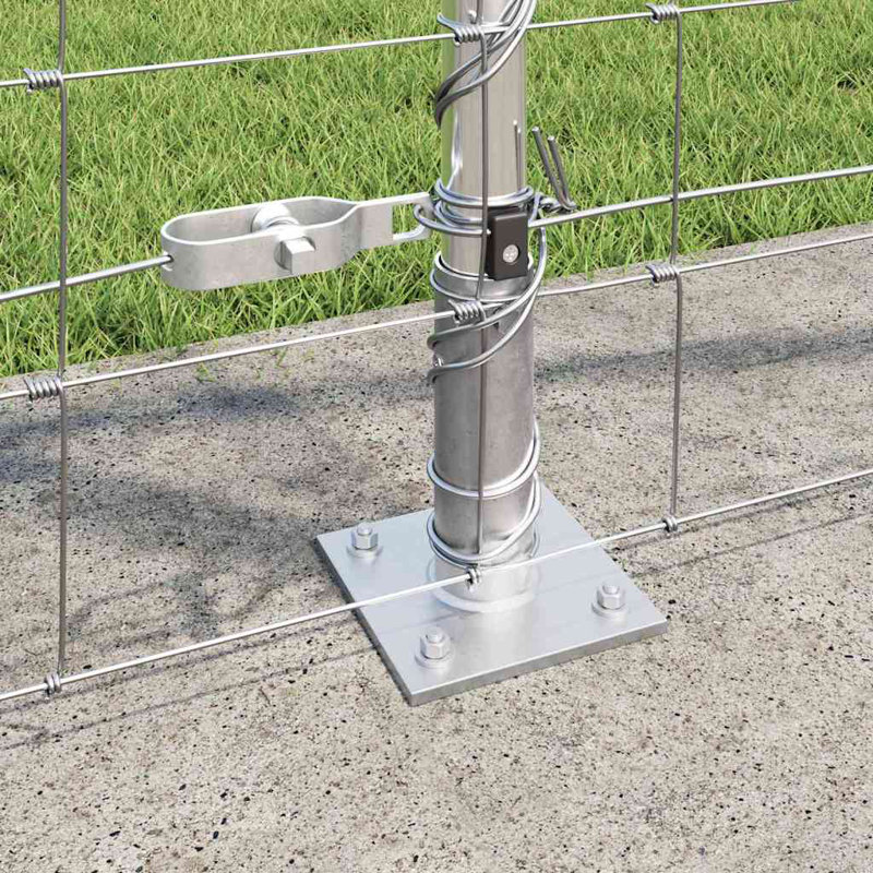 Steel Fence Panels Fencing with 1 Panel(s) Included, 3.2cm H x 2500cm W x 120cm D, Silver